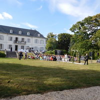 Cérémonie dans le parc