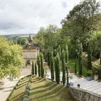 Escalier à l'italienne , accedant au Pigeonnier