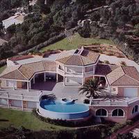 La villa ramses vu aerienne