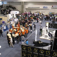 Salon professionnel dans la salle charpy
