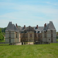 Vue sur la cour d'honneur