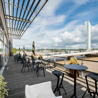 La terrasse du Café des Sciences