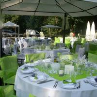 Mariage en vert et blanc