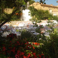 Espace repas exterieur