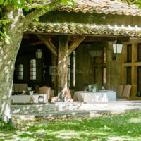 Terrasse couverte