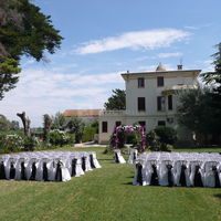 Cérémonie dans le parc