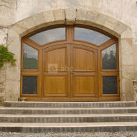 Entrée salon ancien chai