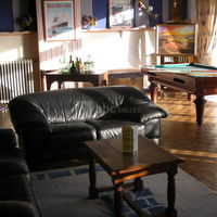 Vue du salon avc billard