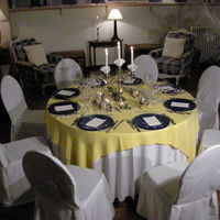 Table de réception de mariage