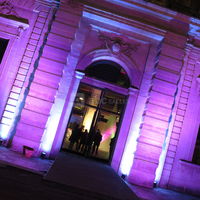 Façade éclairée