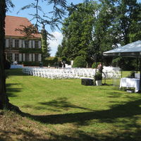 Cérémonie dans le parc