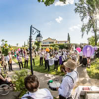 Animations dans le jardin