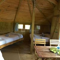 Intérieur de la cabane "Belle Ille"