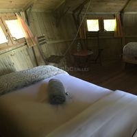 Intérieur de la cabane "Loch ar Gué"