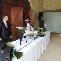 Le traiteur en action