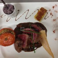 Pavé de salers aux cèpes