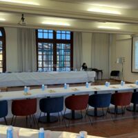 Séminaire table en U