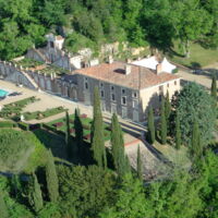 Vue aérienne du domaine