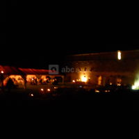 Le soir côté cloître