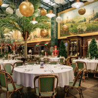 La salle des pas perdus pendant Noël