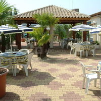 La terrasse du restaurant.
