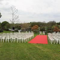 Cérémonie d'engagement ds le parc
