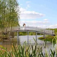 Photos sur le pont blanc