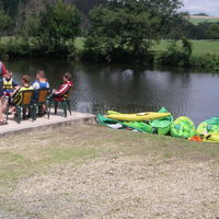 Canoé à la roche à bunel