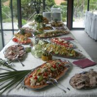Un banquet de retour de noce