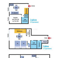 Plan des appartements