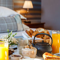 Petit déjeuner en chambre