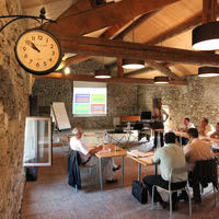 Une salle de séminaire