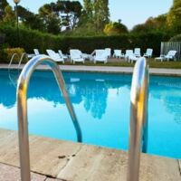 Piscine en saison