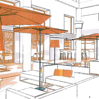 Bar et nouvelles terrases
