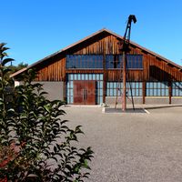 Depuis le parvis de 700 m²