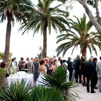 Cocktail dans les jardins