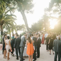 Cocktail dans les jardins