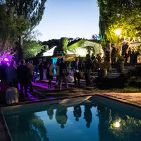 Cocktail sur la piscine