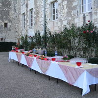 Vin d'honneur en extérieur