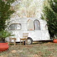 Caravane vintage 2 adultes