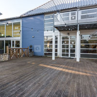 Terrasse restaurant vide