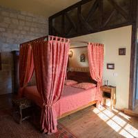 Chambre médiévale au Chateau de Goudourville