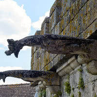 Gargouilles au Chateau de Goudourville