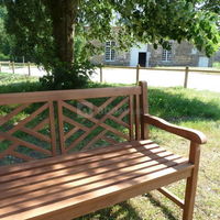 Banc sous un tilleul