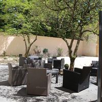 Terrasse du jardin intérieur