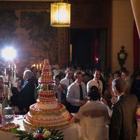 Dessert dans le hall