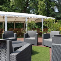 Terrasse tente de réception
