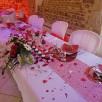 Table des mariées