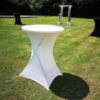 Mange Debout - nappe en lycra blanche