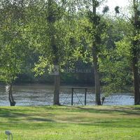 Vue de la rivière depuis l'hôtel